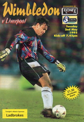 Match programme